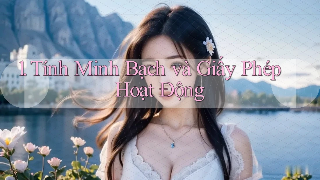 1. Tính Minh Bạch và Giấy Phép Hoạt Động 1. Tính Minh Bạch và Giấy Phép Hoạt Động