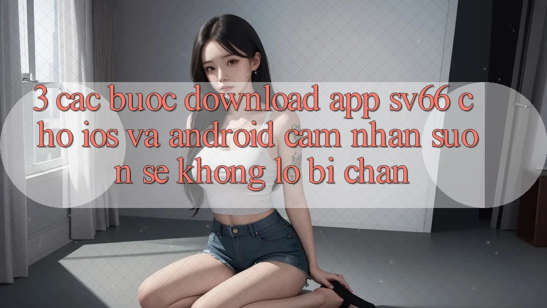 3. Các bước Download App SV66 Cho iOS Và Android - Cảm nhận Suôn sẻ Không Lo Bị Chặn
