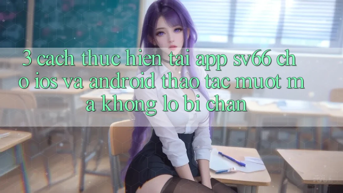 3. Cách thực hiện Tải App SV66 Cho iOS Và Android - Thao tác Mượt mà Không Lo Bị Chặn