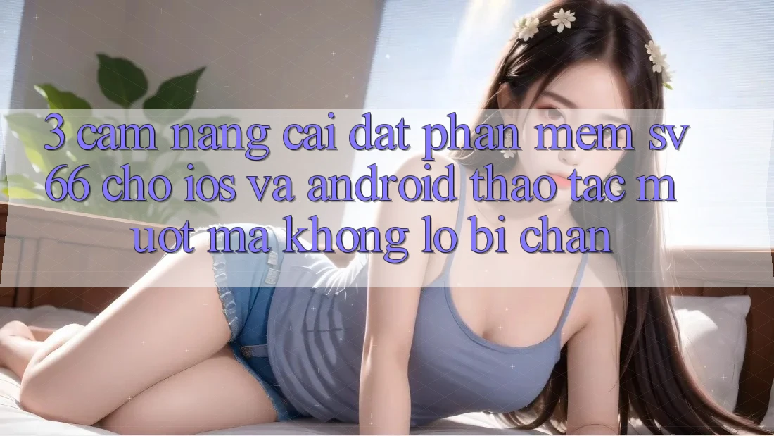 3. Cẩm nang Cài đặt Phần mềm SV66 Cho iOS Và Android - Thao tác Mượt mà Không Lo Bị Chặn
