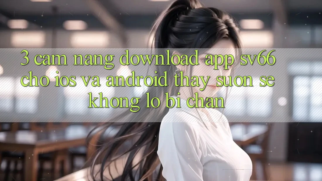 3. Cẩm nang Download App SV66 Cho iOS Và Android - Thấy Suôn sẻ Không Lo Bị Chặn