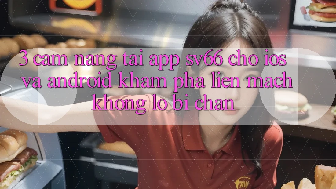 3. Cẩm nang Tải App SV66 Cho iOS Và Android - Khám phá Liền mạch Không Lo Bị Chặn