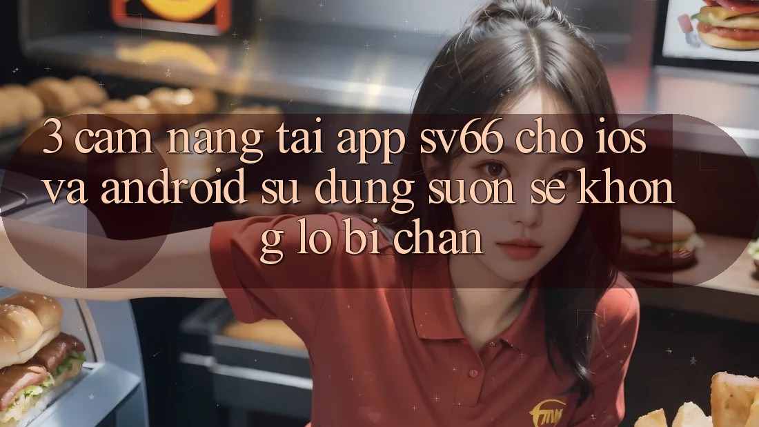 3. Cẩm nang Tải App SV66 Cho iOS Và Android - Sử dụng Suôn sẻ Không Lo Bị Chặn