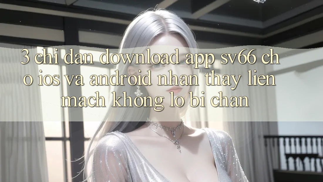 3. Chỉ dẫn Download App SV66 Cho iOS Và Android - Nhận thấy Liền mạch Không Lo Bị Chặn