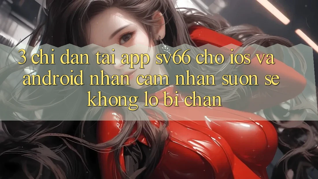 3. Chỉ dẫn Tải App SV66 Cho iOS Và Android - Nhận cảm nhận Suôn sẻ Không Lo Bị Chặn