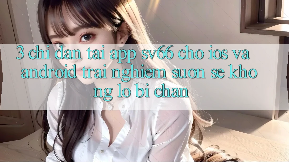 3. Chỉ dẫn Tải App SV66 Cho iOS Và Android - Trải nghiệm Suôn sẻ Không Lo Bị Chặn
