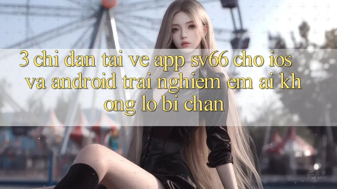 3. Chỉ dẫn Tải về App SV66 Cho iOS Và Android - Trải Nghiệm Êm ái Không Lo Bị Chặn