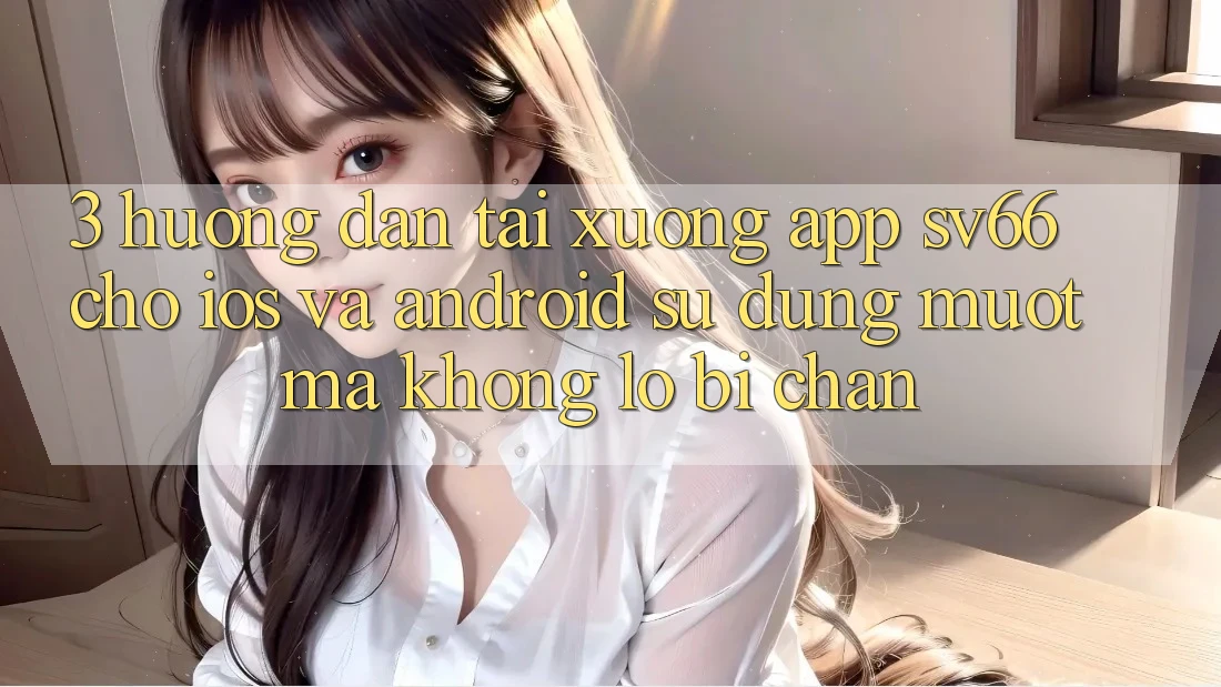 3. Hướng Dẫn Tải xuống App SV66 Cho iOS Và Android - Sử dụng Mượt mà Không Lo Bị Chặn