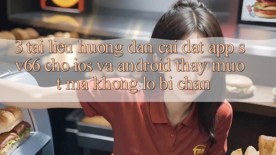3. Tài liệu hướng dẫn Cài đặt App SV66 Cho iOS Và Android - Thấy Mượt Mà Không Lo Bị Chặn