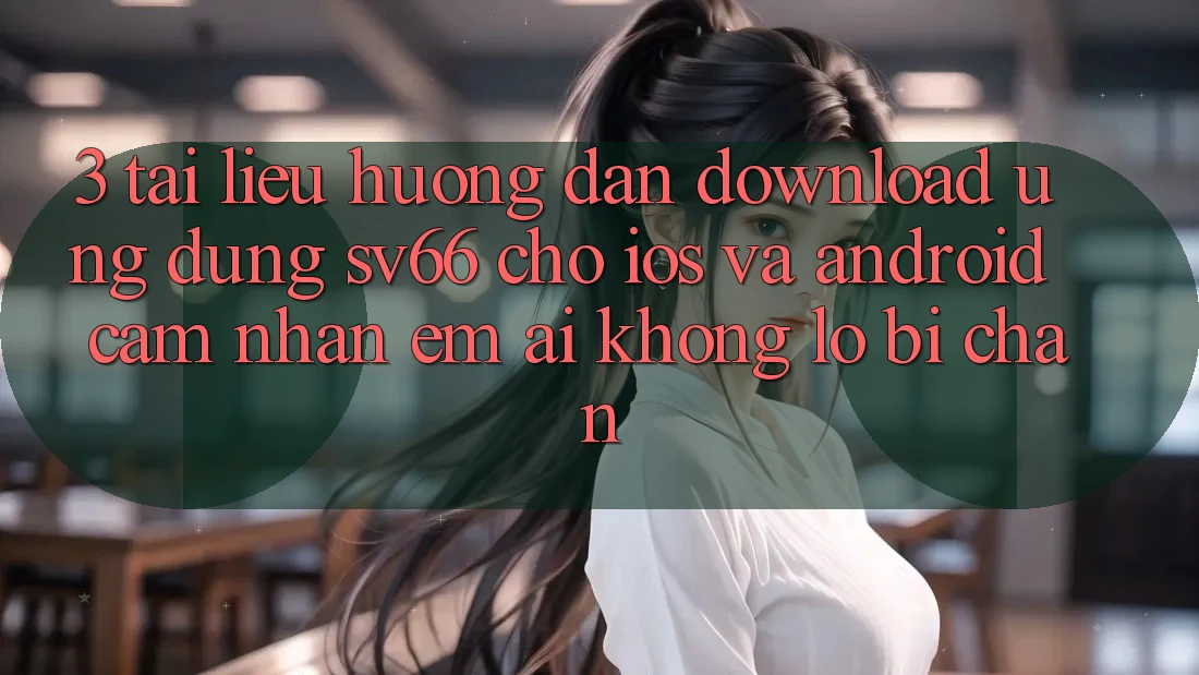 3. Tài liệu hướng dẫn Download Ứng dụng SV66 Cho iOS Và Android - Cảm nhận Êm ái Không Lo Bị Chặn