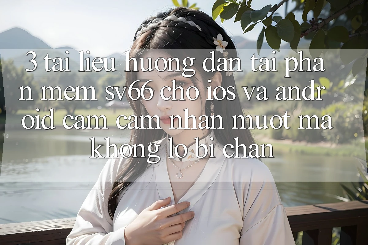 3. Tài liệu hướng dẫn Tải Phần mềm SV66 Cho iOS Và Android - Cảm cảm nhận Mượt Mà Không Lo Bị Chặn