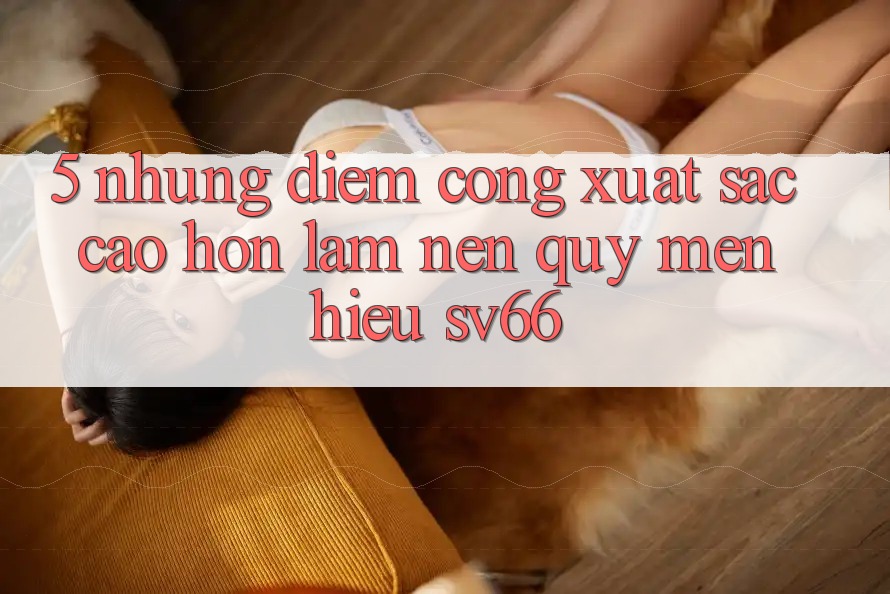 5. Những Điểm Cộng Xuất sắc cao hơn Làm Nên Quý mến Hiệu SV66