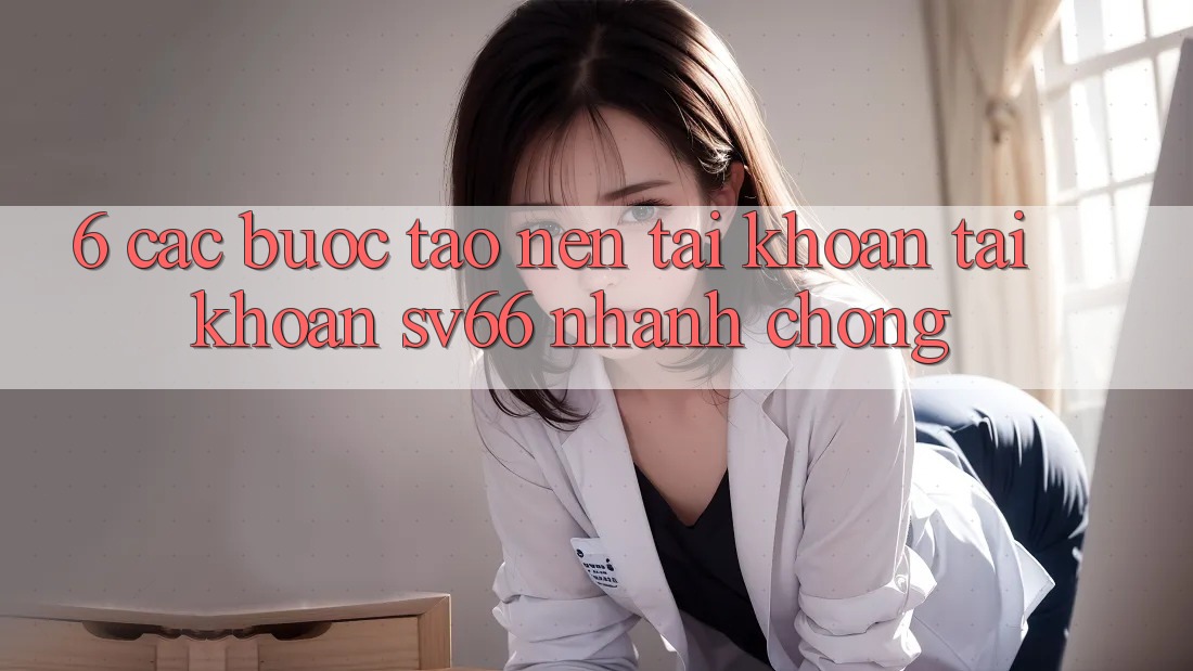 6. Các bước Tạo nên tài khoản Tài Khoản SV66 Nhanh Chóng