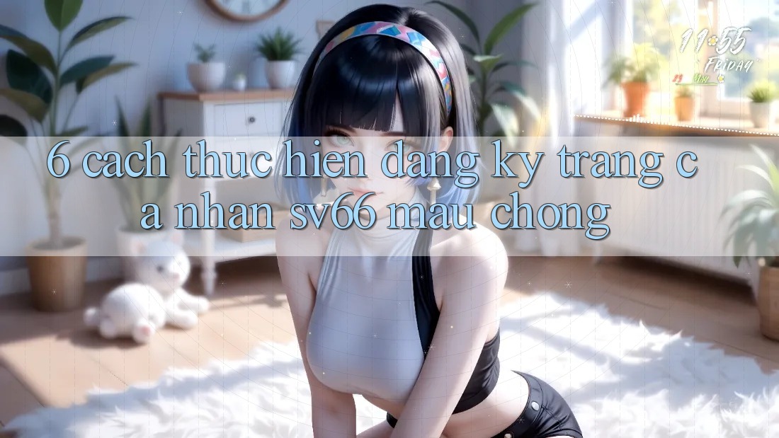 6. Cách thực hiện Đăng Ký Trang cá nhân SV66 Mau Chóng