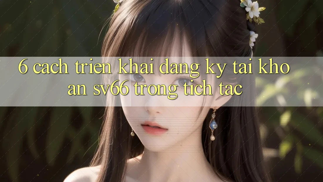 6. Cách triển khai Đăng Ký Tài Khoản SV66 Trong tích tắc