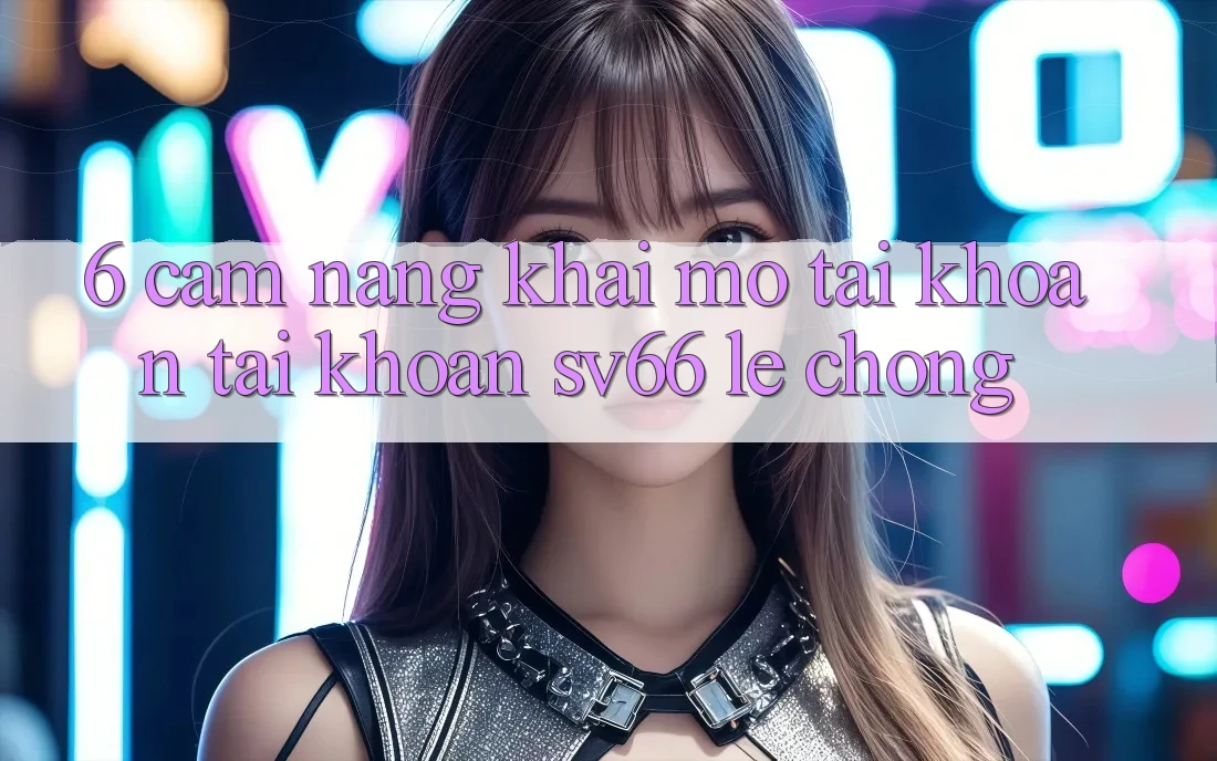 6. Cẩm nang Khai mở tài khoản Tài Khoản SV66 Lẹ Chóng