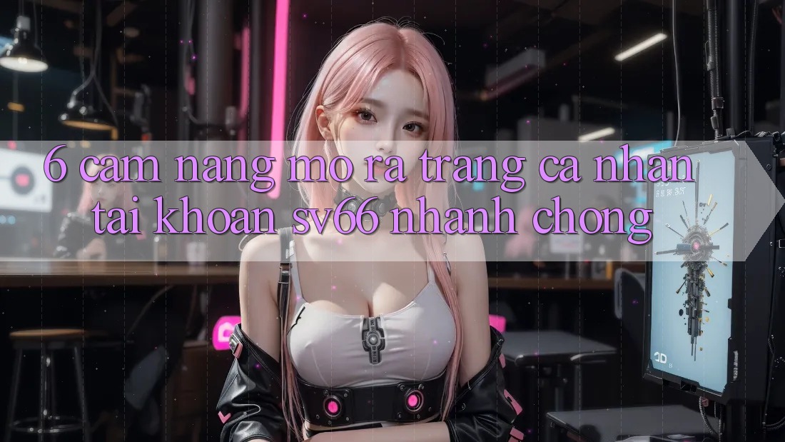 6. Cẩm nang Mở ra trang cá nhân Tài Khoản SV66 Nhanh Chóng