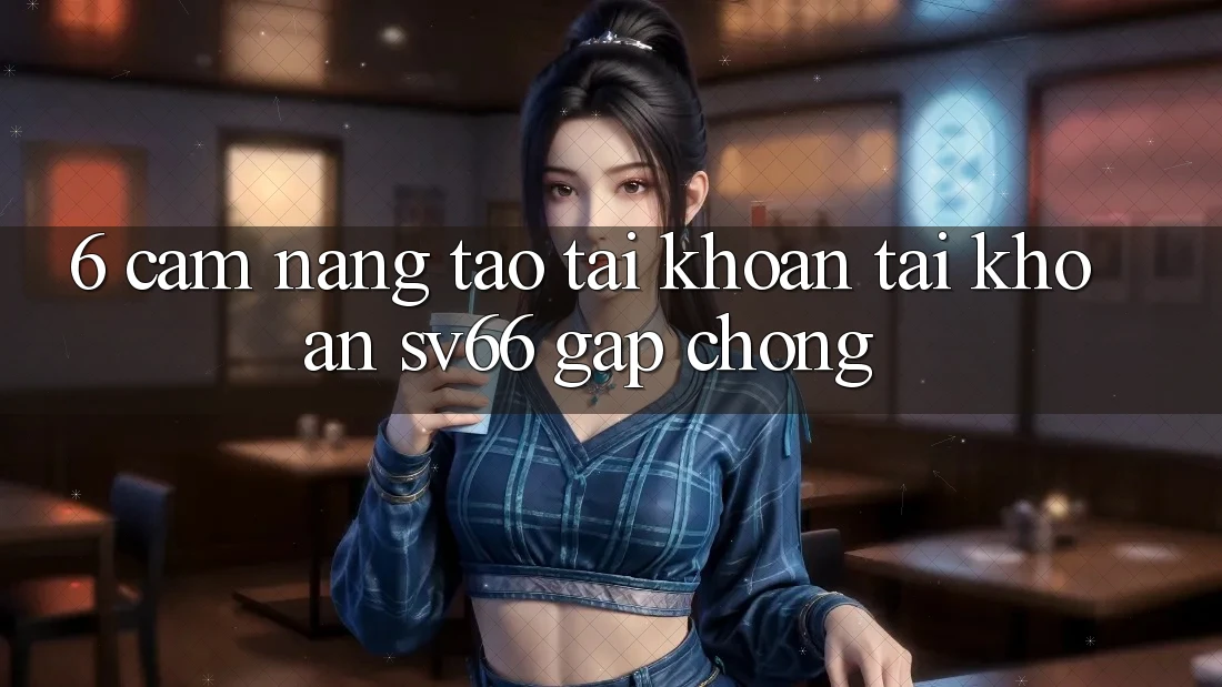6. Cẩm nang Tạo tài khoản Tài Khoản SV66 Gấp Chóng
