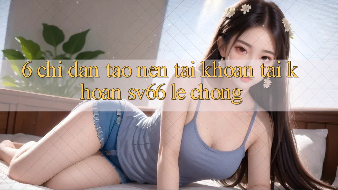 6. Chỉ dẫn Tạo nên tài khoản Tài Khoản SV66 Lẹ Chóng 6. Chỉ dẫn Tạo nên tài khoản Tài Khoản SV66 Lẹ Chóng
