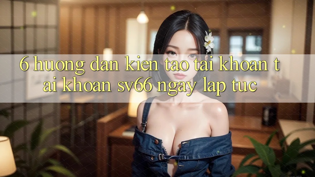 6. Hướng Dẫn Kiến tạo tài khoản Tài Khoản SV66 Ngay lập tức