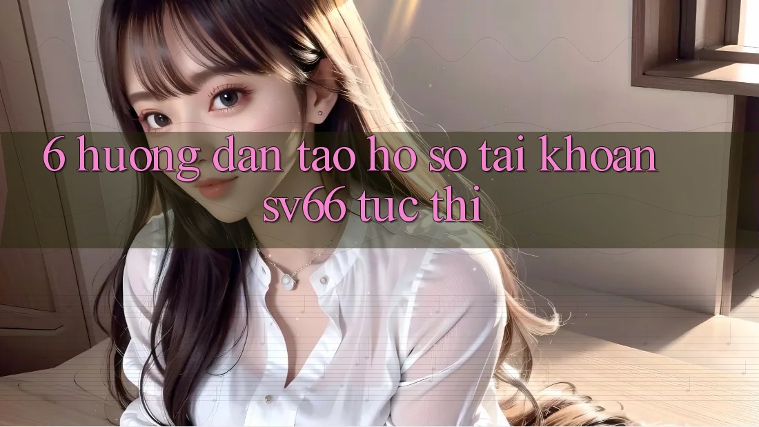 6. Hướng Dẫn Tạo hồ sơ Tài Khoản SV66 Tức thì 6. Hướng Dẫn Tạo hồ sơ Tài Khoản SV66 Tức thì