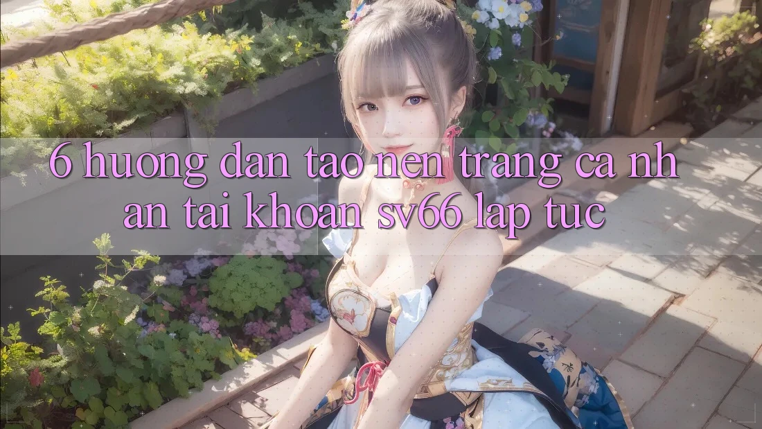 6. Hướng Dẫn Tạo nên trang cá nhân Tài Khoản SV66 Lập tức 6. Hướng Dẫn Tạo nên trang cá nhân Tài Khoản SV66 Lập tức