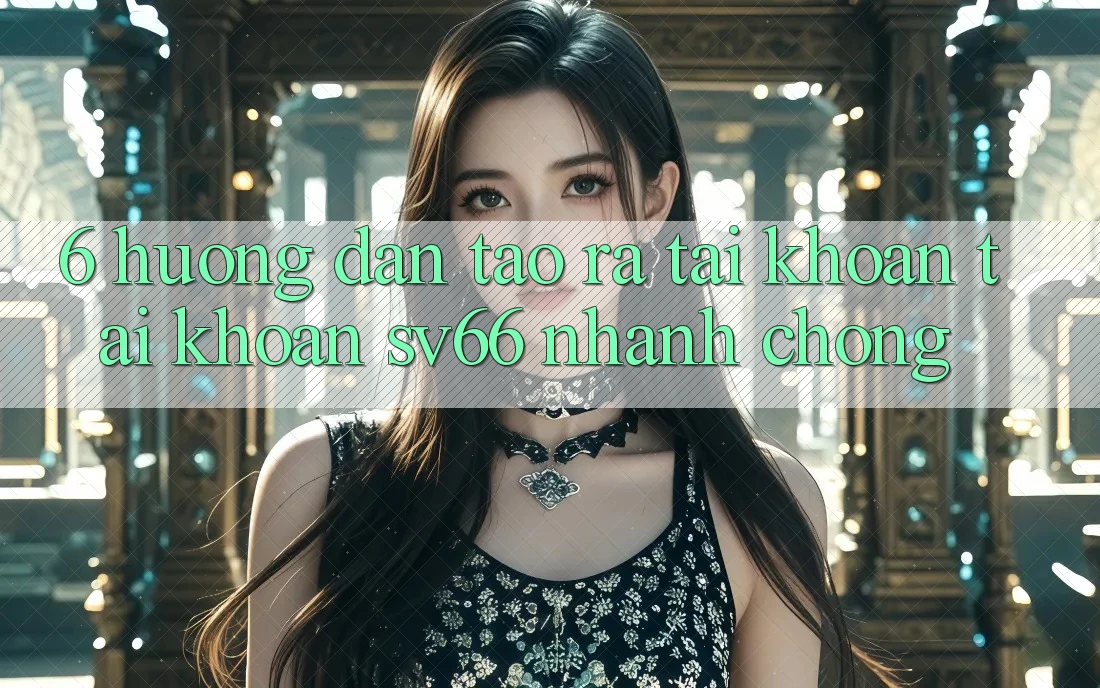 6. Hướng dẫn Tạo ra tài khoản Tài Khoản SV66 Nhanh Chóng