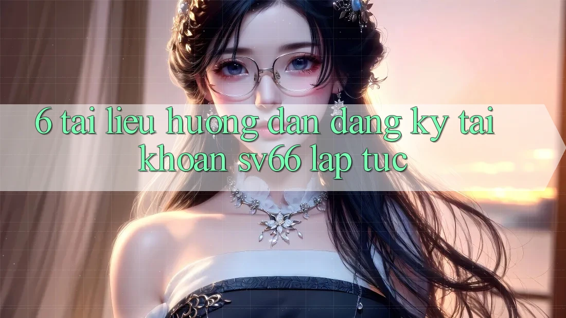 6. Tài liệu hướng dẫn Đăng Ký Tài Khoản SV66 Lập tức