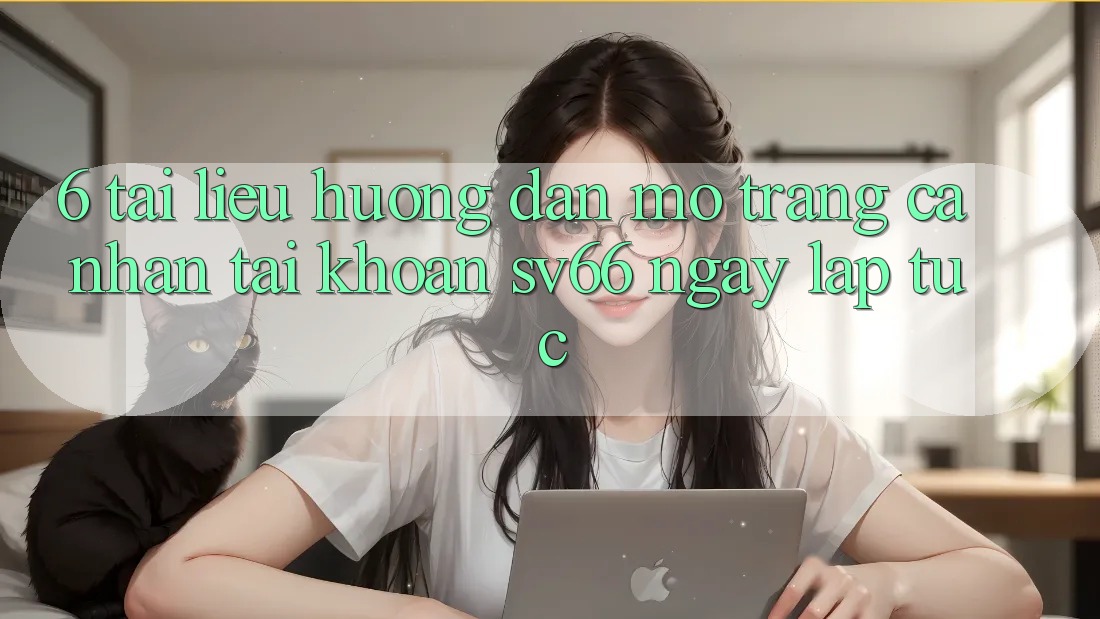6. Tài liệu hướng dẫn Mở trang cá nhân Tài Khoản SV66 Ngay lập tức