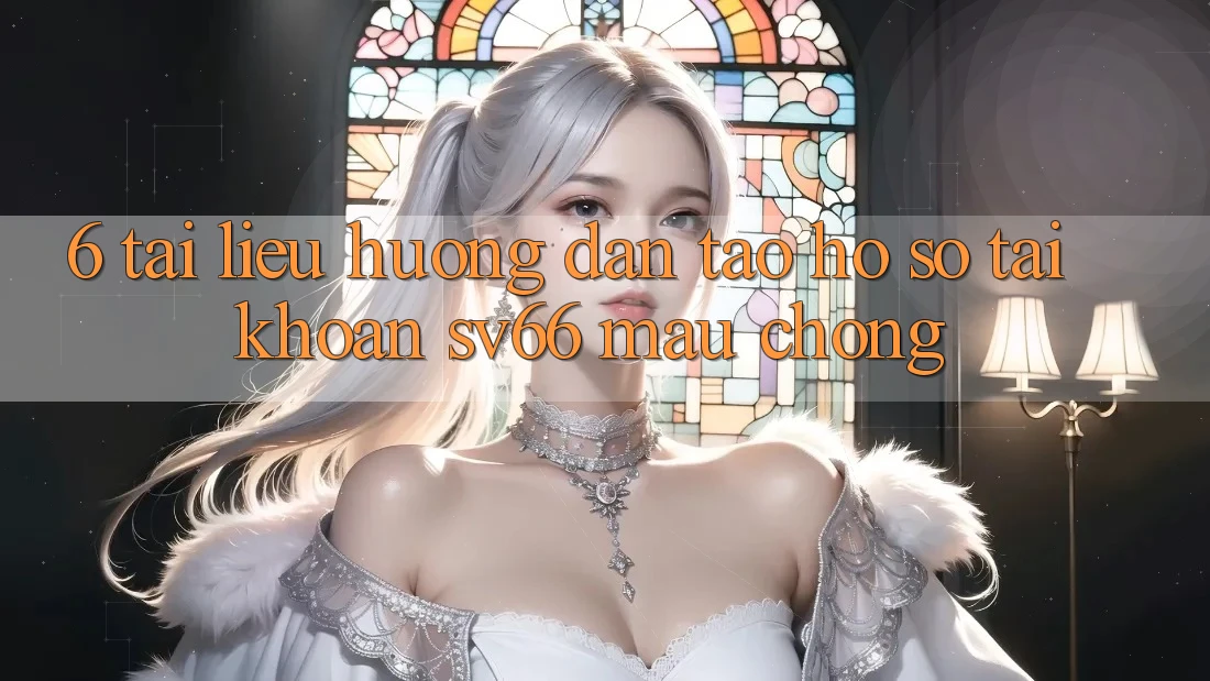 6. Tài liệu hướng dẫn Tạo hồ sơ Tài Khoản SV66 Mau Chóng
