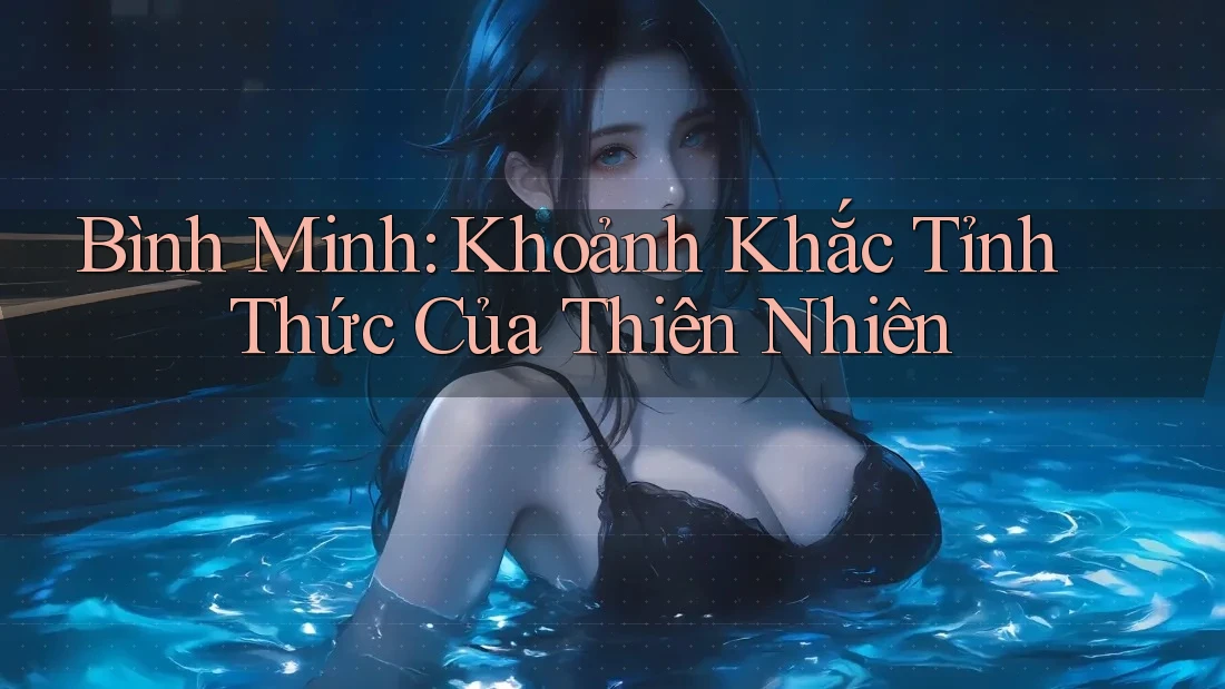Bình Minh: Khoảnh Khắc Tỉnh Thức Của Thiên Nhiên