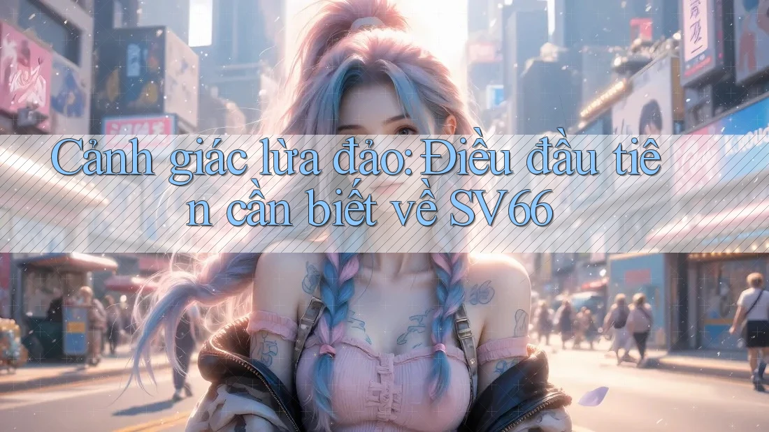 Cảnh giác lừa đảo: Điều đầu tiên cần biết về SV66