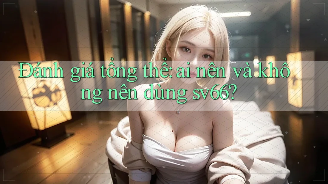 Đánh giá tổng thể: ai nên và không nên dùng sv66?