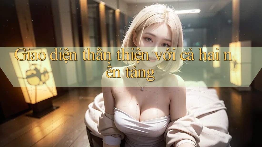 Giao diện thân thiện với cả hai nền tảng