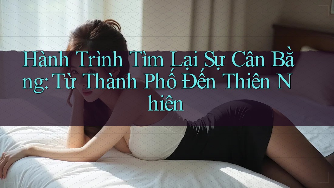 Hành Trình Tìm Lại Sự Cân Bằng: Từ Thành Phố Đến Thiên Nhiên