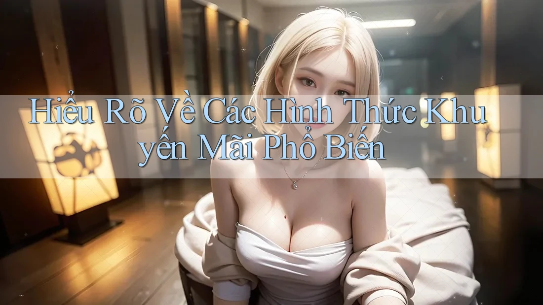 Hiểu Rõ Về Các Hình Thức Khuyến Mãi Phổ Biến