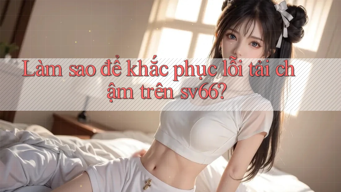 Làm sao để khắc phục lỗi tải chậm trên sv66?