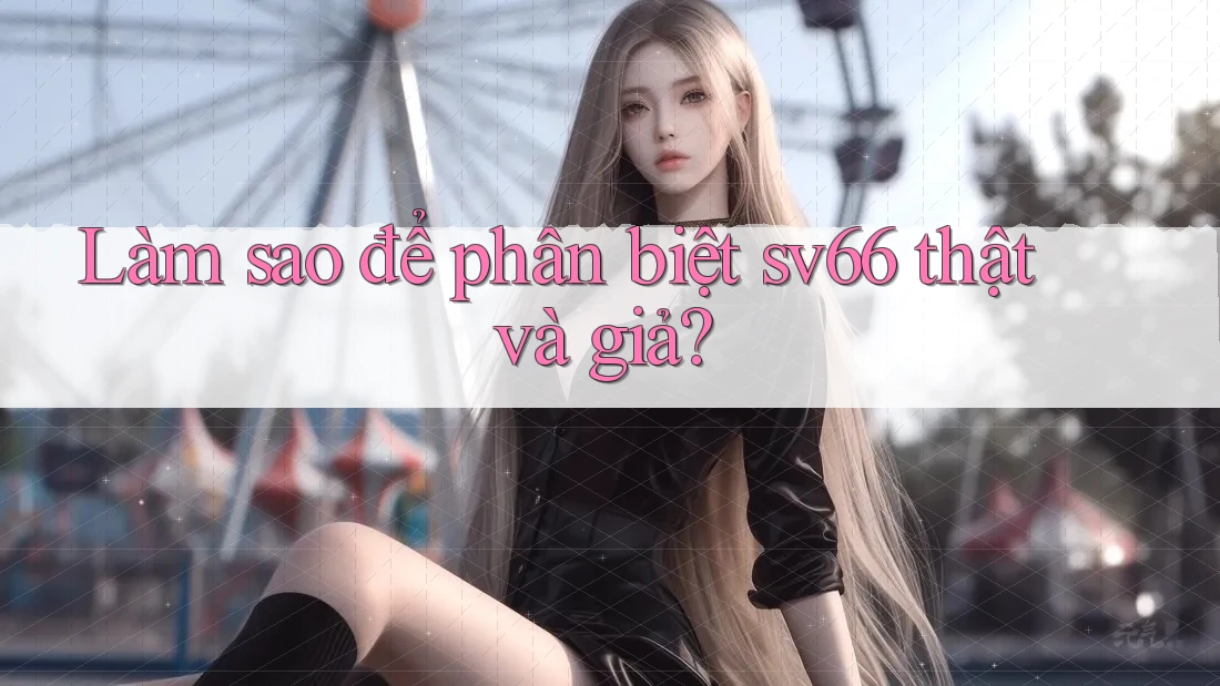Làm sao để phân biệt sv66 thật và giả? Làm sao để phân biệt sv66 thật và giả?
