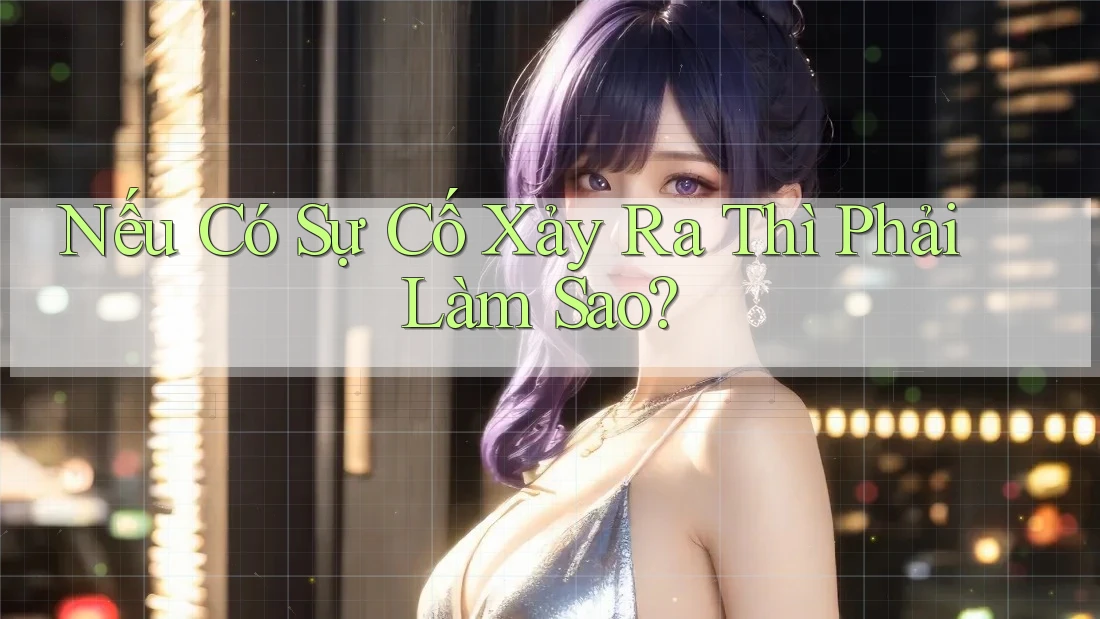 Nếu Có Sự Cố Xảy Ra Thì Phải Làm Sao?