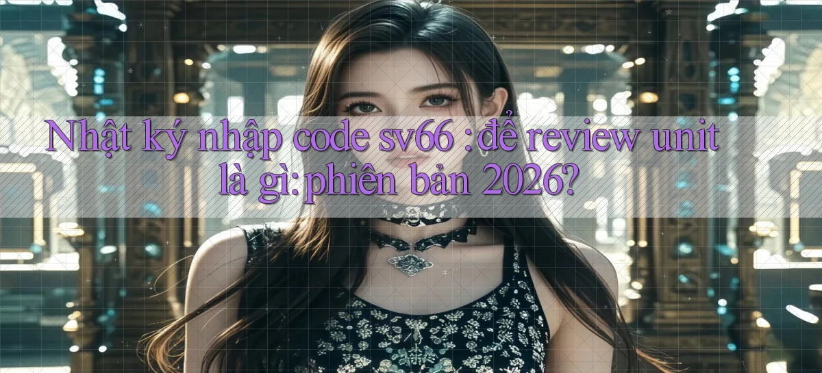 Nhật ký nhập code sv66 để review unit là gì phiên bản 2026