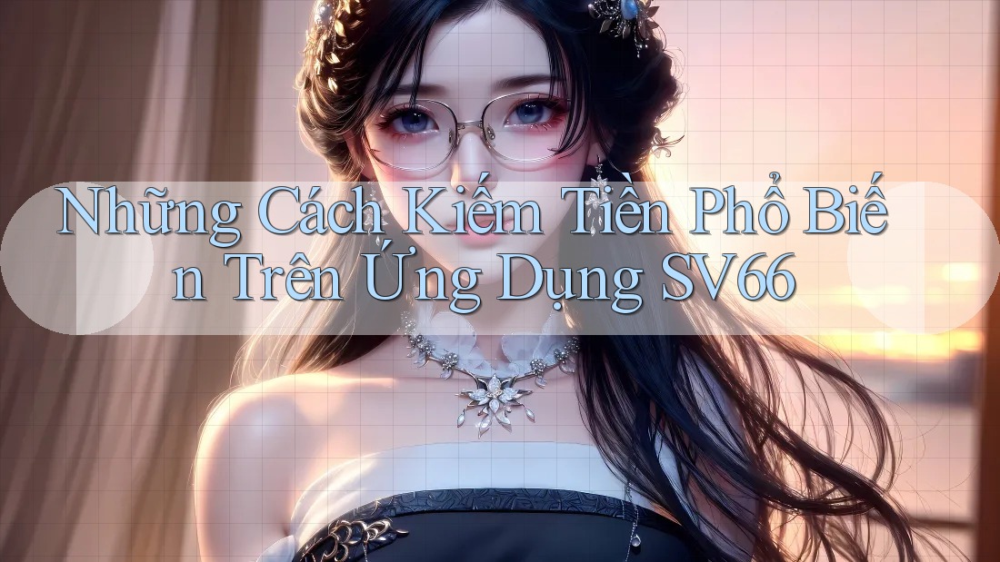 Những Cách Kiếm Tiền Phổ Biến Trên Ứng Dụng SV66