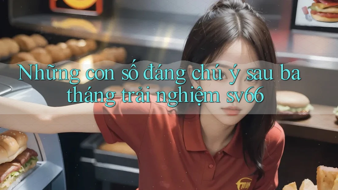 Những con số đáng chú ý sau ba tháng trải nghiệm sv66 Những con số đáng chú ý sau ba tháng trải nghiệm sv66