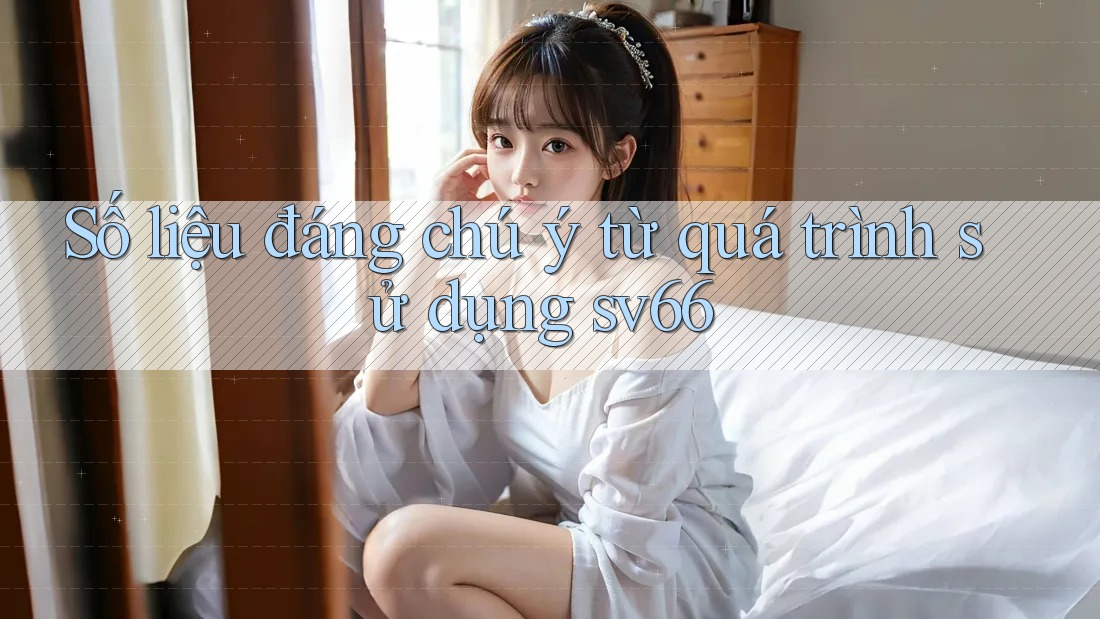 Số liệu đáng chú ý từ quá trình sử dụng sv66