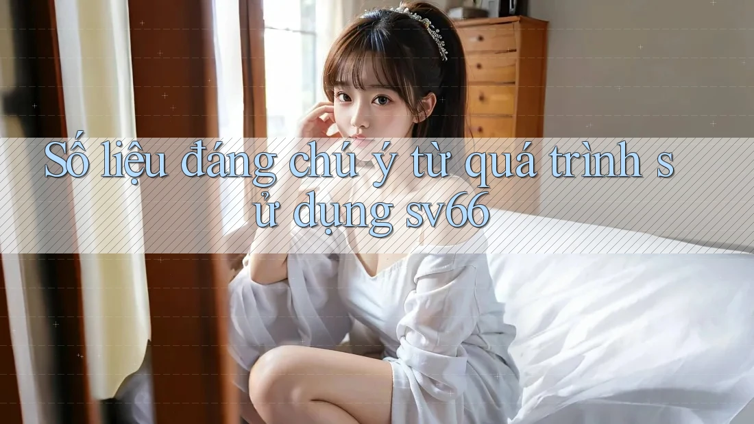 Số liệu đáng chú ý từ quá trình sử dụng sv66