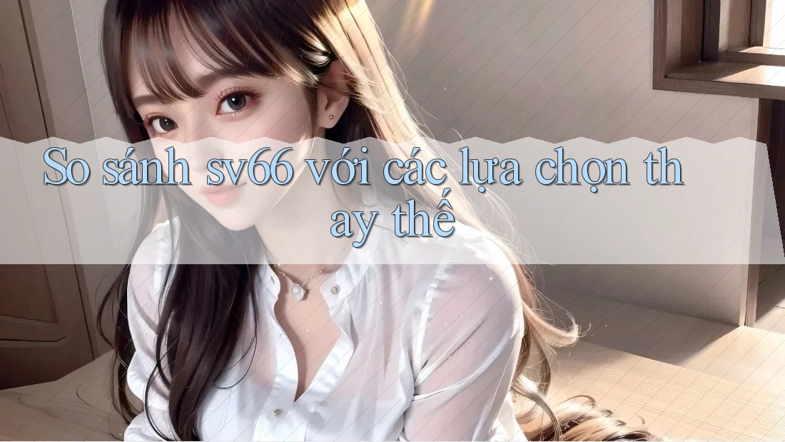 So sánh sv66 với các lựa chọn thay thế So sánh sv66 với các lựa chọn thay thế