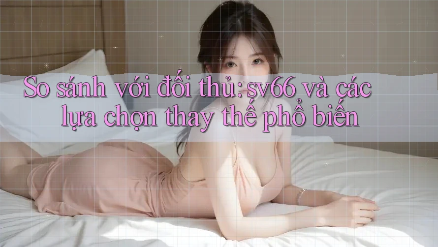 So sánh với đối thủ: sv66 và các lựa chọn thay thế phổ biến