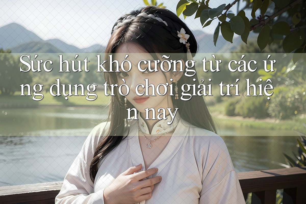 Sức hút khó cưỡng từ các ứng dụng trò chơi giải trí hiện nay
