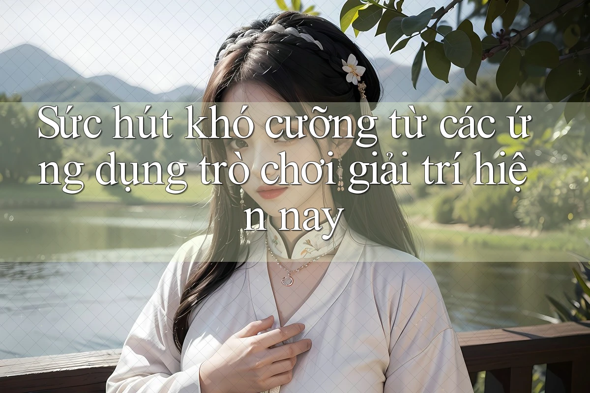 Sức hút khó cưỡng từ các ứng dụng trò chơi giải trí hiện nay