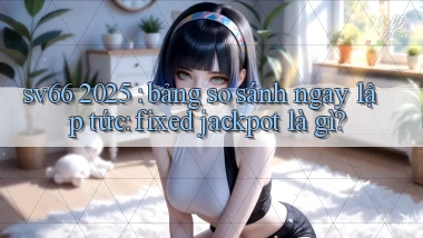 sv66 2025 bảng so sánh ngay lập tức fixed jackpot là gì