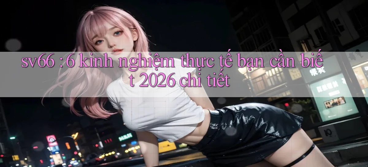sv66 6 kinh nghiệm thực tế bạn cần biết 2026 chi tiết